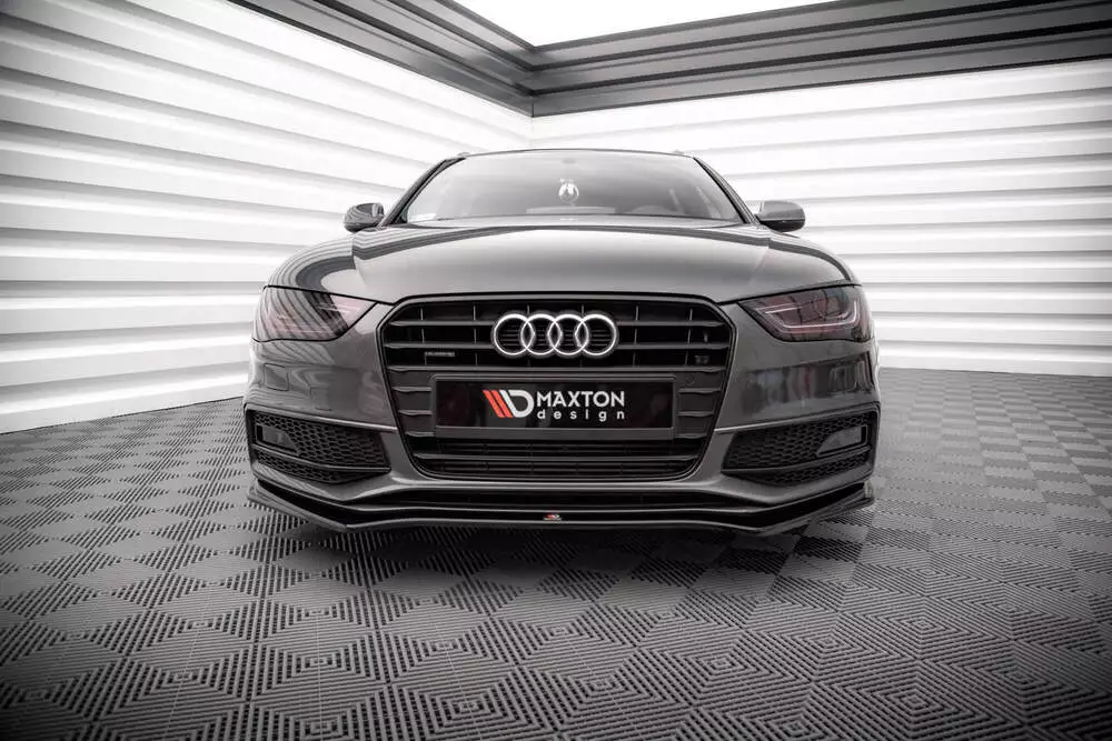 Front Splitter V.4 Audi A4 S-line / S4 B8 Facelift
