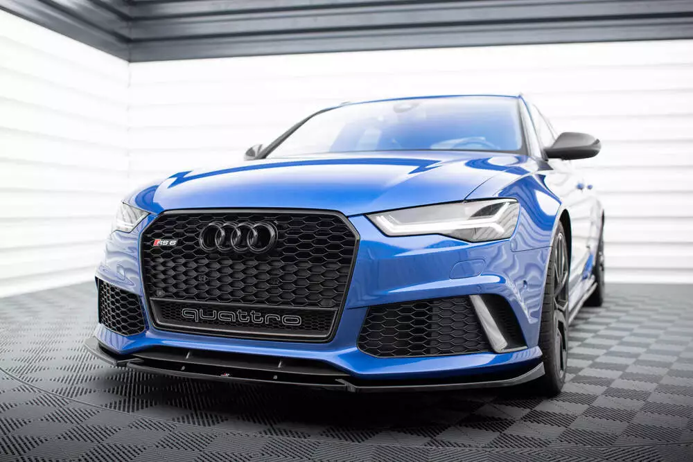 Front Splitter V.4 Audi Rs6 C7 / C7 Facelift