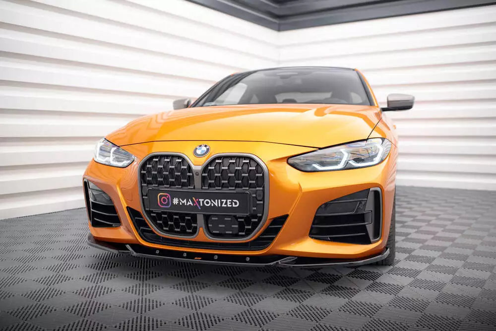 Front Splitter V.4 Bmw 4 M-pack / M440i G22 / G23 / G22 Facelift / G23 Facelift