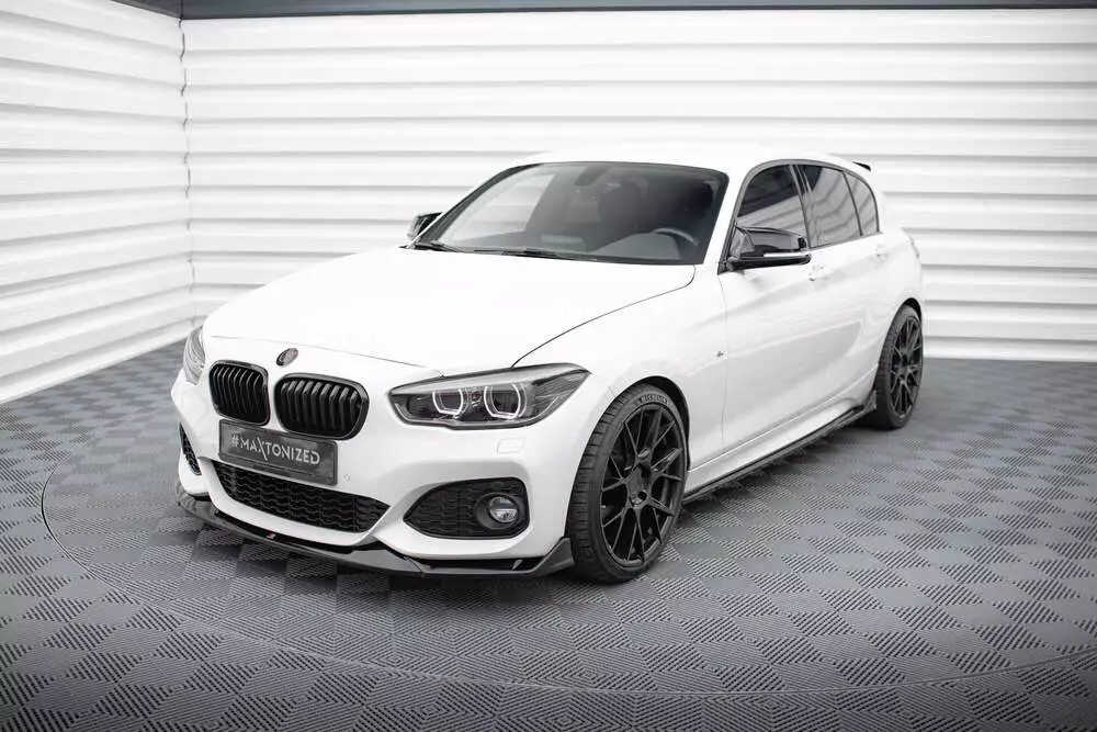 Front Splitter V.4 Csl Look Bmw 1 M-pack / M140i F20 Facelift - Image 4