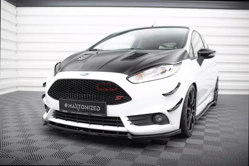Front Splitter V.4 Ford Fiesta St Mk7 Facelift