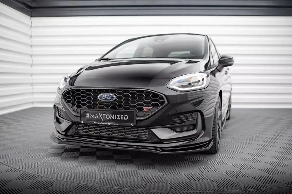 Front Splitter V.4 Ford Fiesta St / St-line Mk8 Facelift