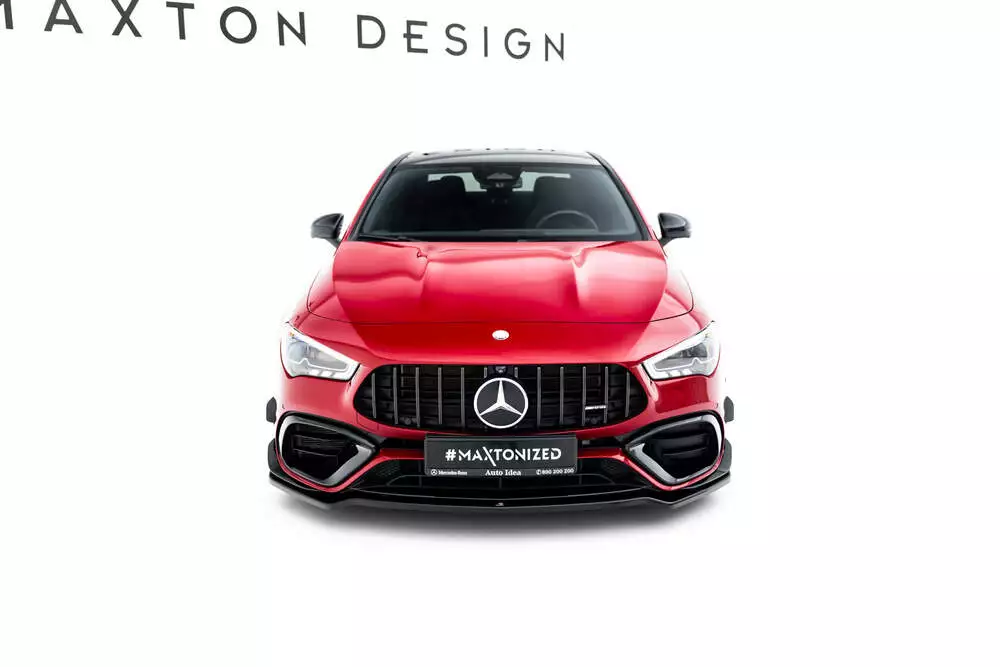 Front Splitter V.4 Mercedes-amg Cla 45 Aero C118 - Image 2