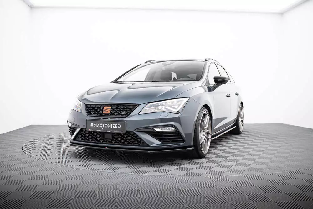 Front Splitter V.4 Seat Leon Cupra / Fr Mk3 Fl