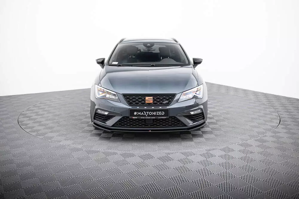 Front Splitter V.4 Seat Leon Cupra / Fr Mk3 Fl - Image 2