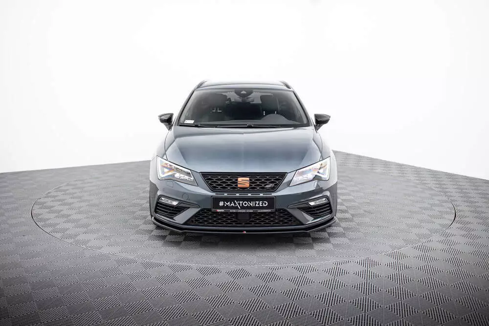 Front Splitter V.4 Seat Leon Cupra / Fr Mk3 Fl - Image 3