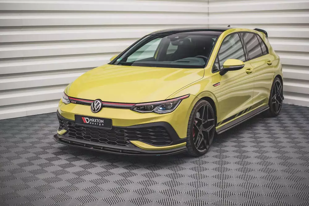 Front Splitter V.4 Volkswagen Golf Gti Clubsport Mk8