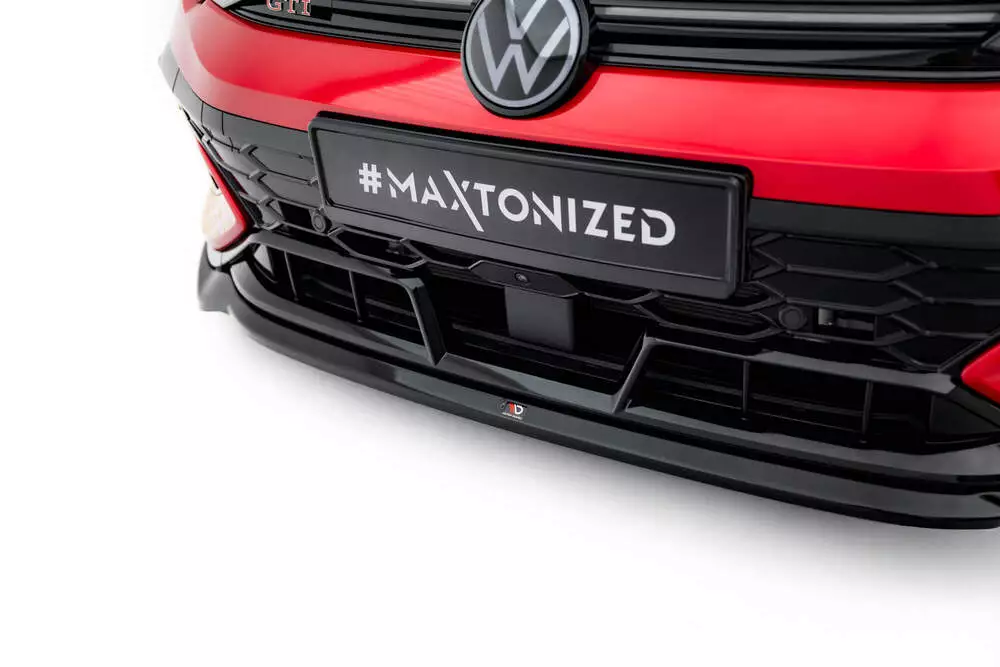 Front Splitter V.4 Volkswagen Golf Gti Clubsport Mk8 Facelift - Image 3
