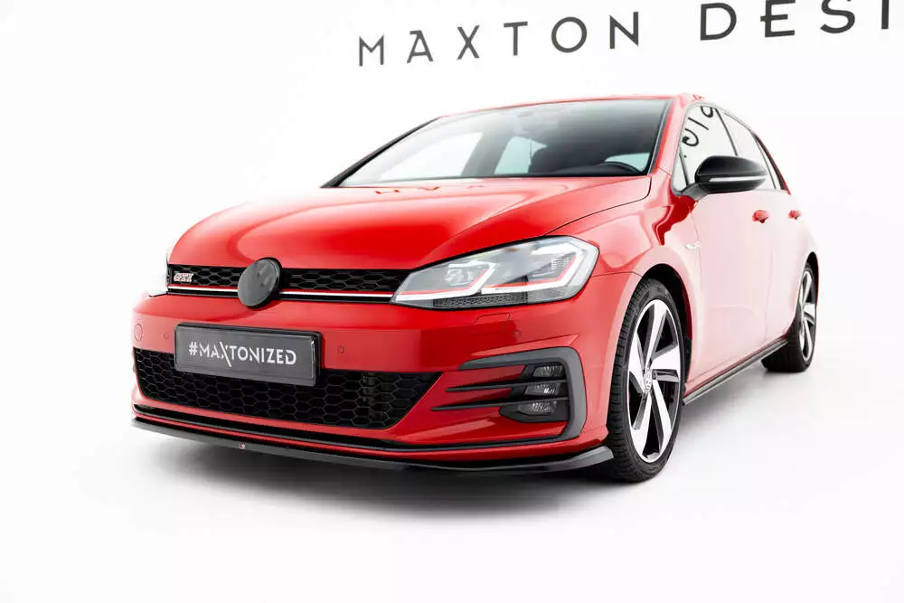 Front Splitter V.4 Volkswagen Golf Gti Mk7 Facelift