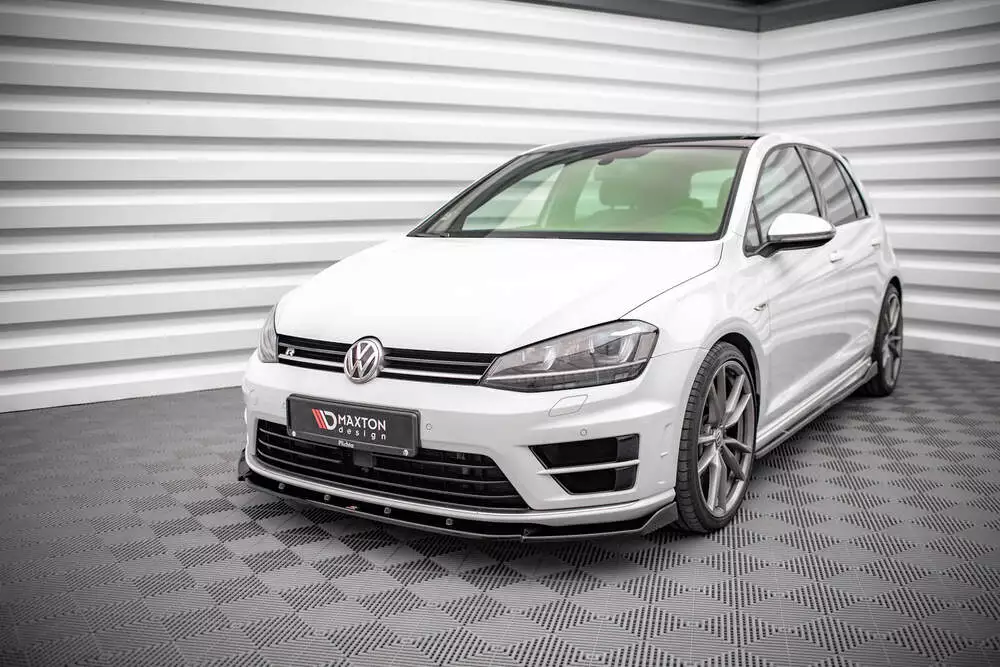 Front Splitter V.4 Volkswagen Golf R / R-line Mk7