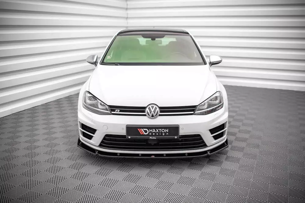 Front Splitter V.4 Volkswagen Golf R / R-line Mk7 - Image 2