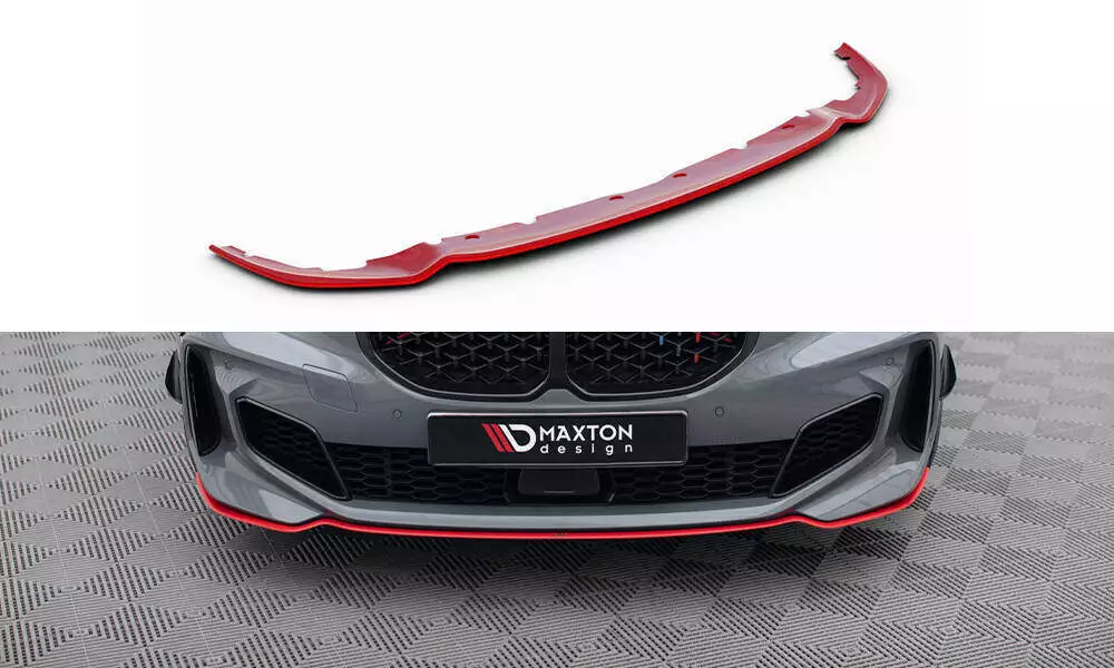 Front Splitter V.4 For Bmw 1 M-pack/ M135i / 128ti F40
