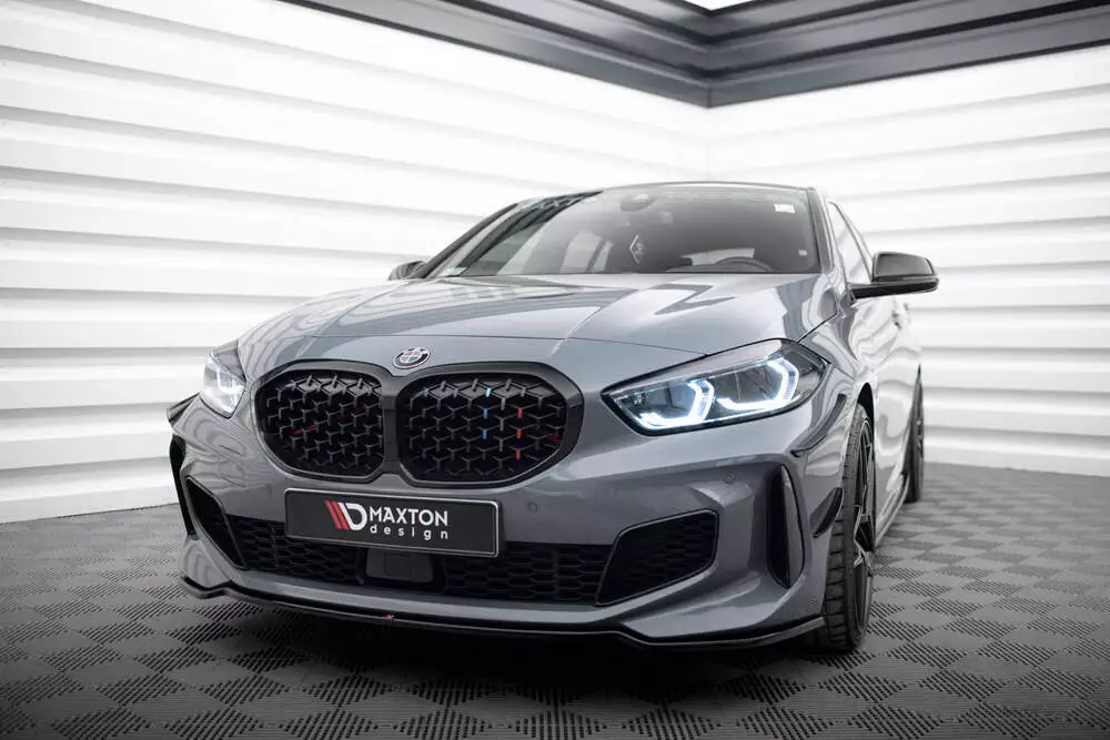 Front Splitter V.4 For Bmw 1 M-pack/ M135i / 128ti F40