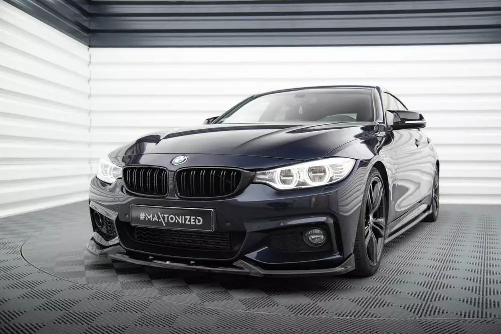 Front Splitter V.5 Bmw 4 Coupe / Gran Coupe / Cabrio M-pack F32 / F36 / F33