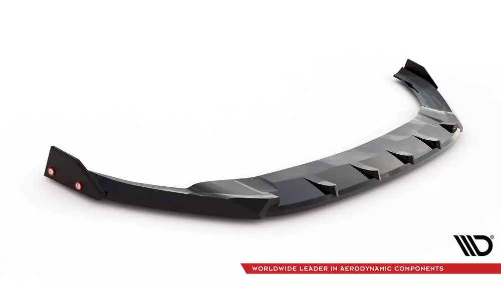 Front Splitter V.5 + Flaps Volkswagen Golf R / R-line Mk7 - Image 5