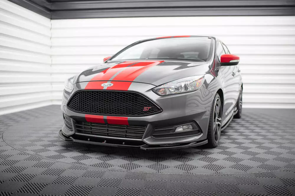 Front Splitter V.5 Ford Focus St Mk3 Facelift