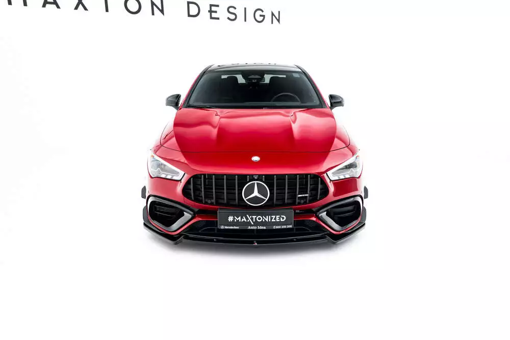 Front Splitter V.5 Mercedes-amg Cla 45 Aero C118 - Image 3