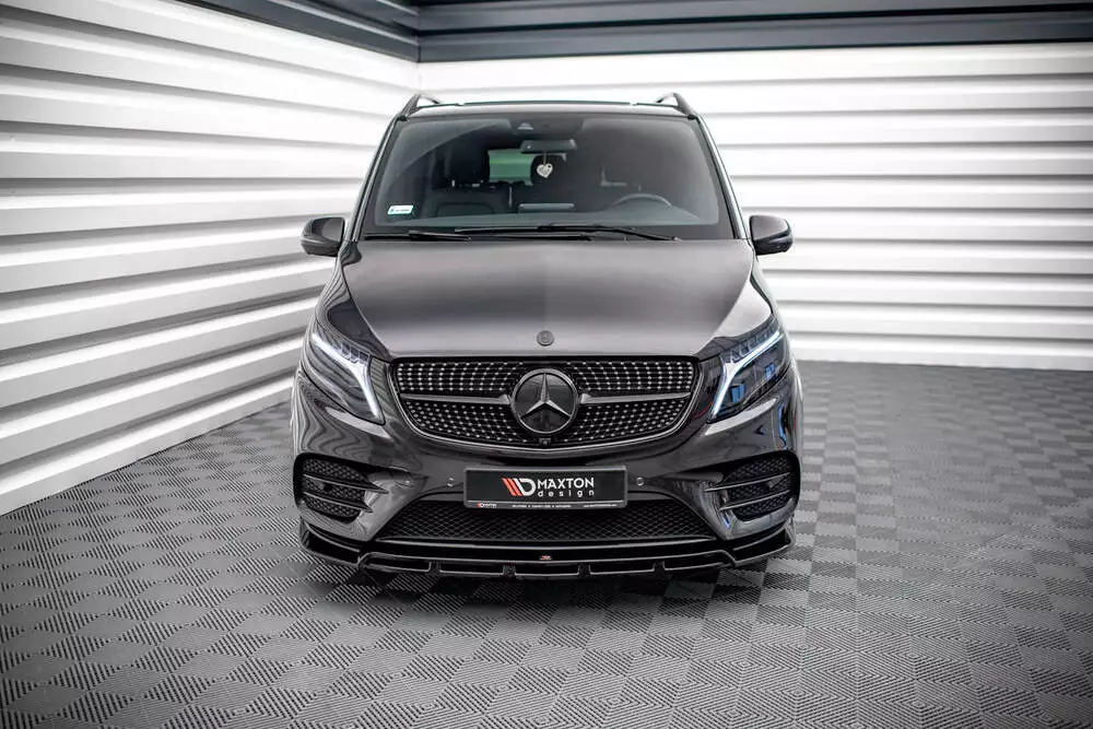 Front Splitter V.5 Mercedes-benz V-class Amg-line W447 - Image 2