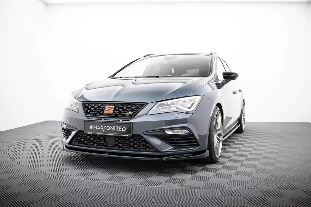 Front Splitter V.5 Seat Leon Cupra / Fr Mk3 Fl