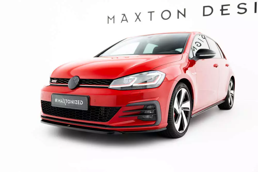 Front Splitter V.5 Volkswagen Golf Gti Mk7 Facelift