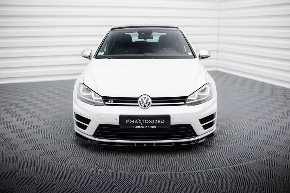 Front Splitter V.5 Volkswagen Golf R / R-line Mk7 - Image 2