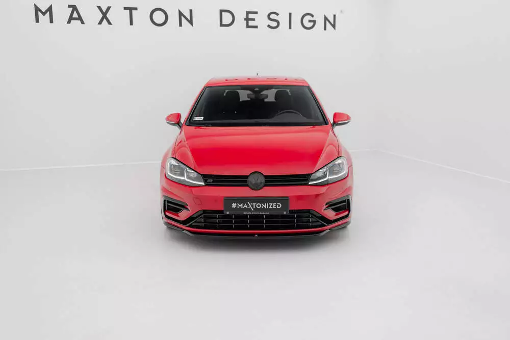 Front Splitter V.5 Volkswagen Golf R / R-line Mk7 Facelift - Image 2