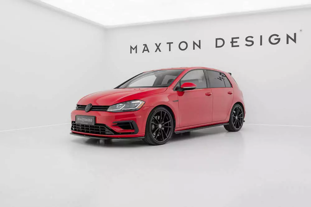 Front Splitter V.5 Volkswagen Golf R / R-line Mk7 Facelift - Image 3
