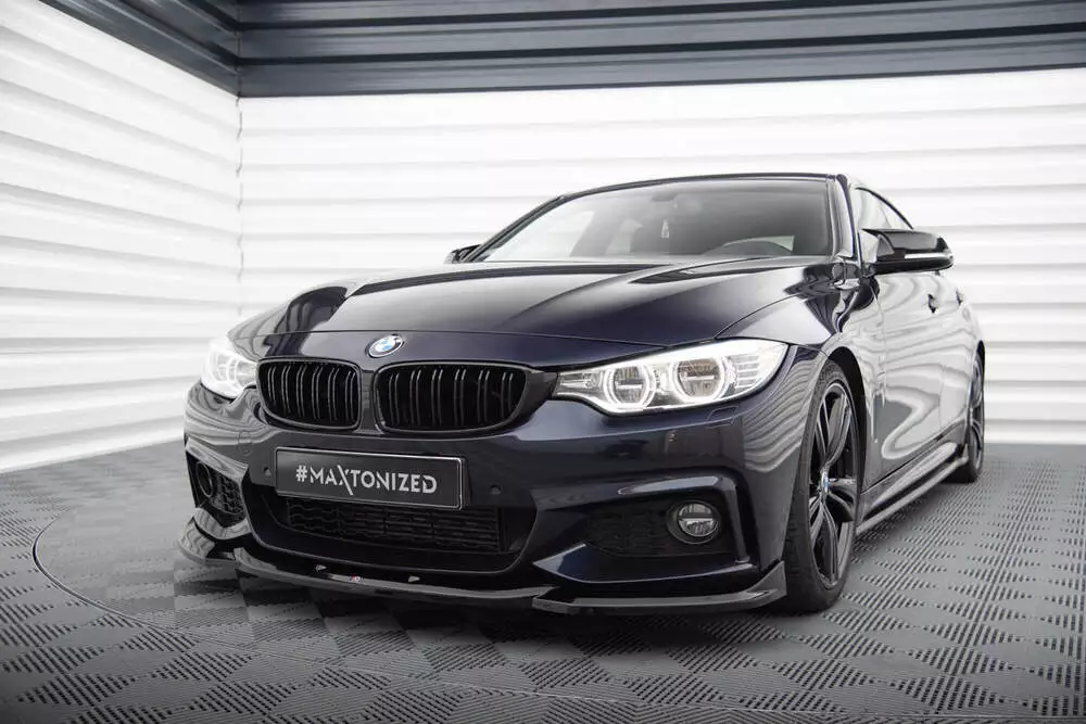 Front Splitter V.6 Bmw 4 Coupe / Gran Coupe / Cabrio M-pack F32 / F36 / F33