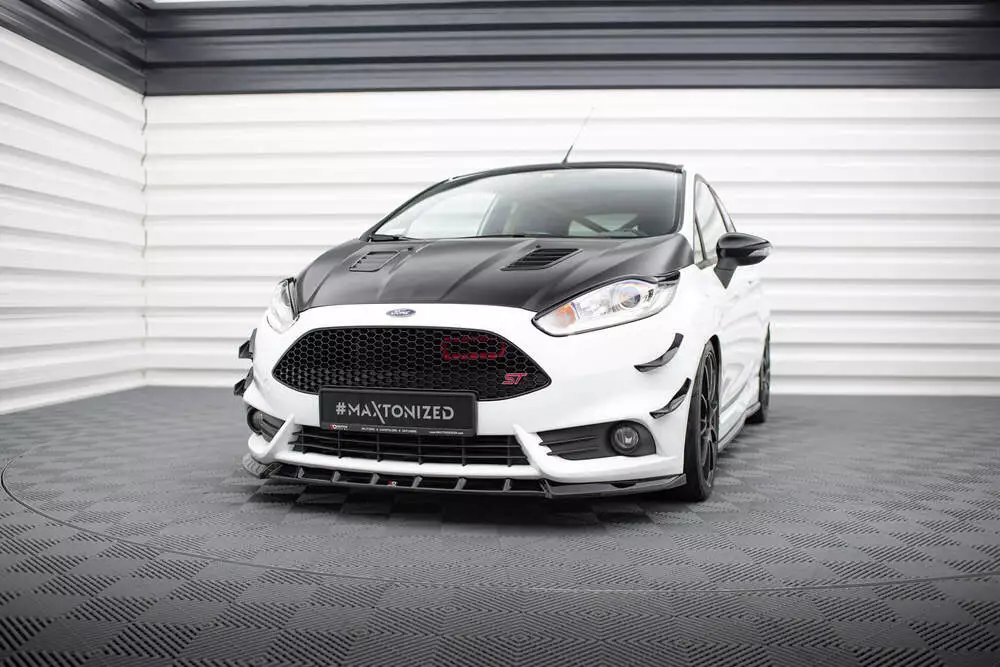 Front Splitter V.6 Ford Fiesta St Mk7 Facelift