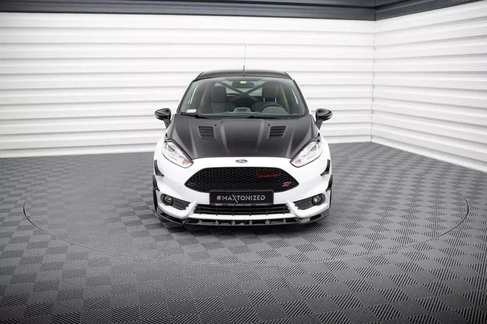 Front Splitter V.6 Ford Fiesta St Mk7 Facelift - Image 2