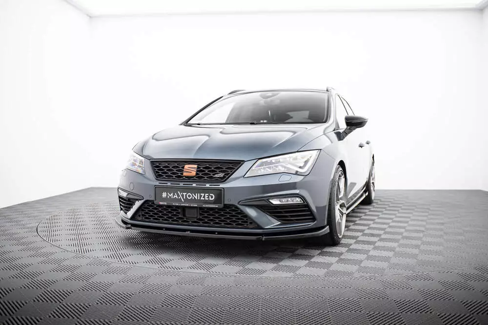 Front Splitter V.6 Seat Leon Cupra / Fr Mk3 Fl