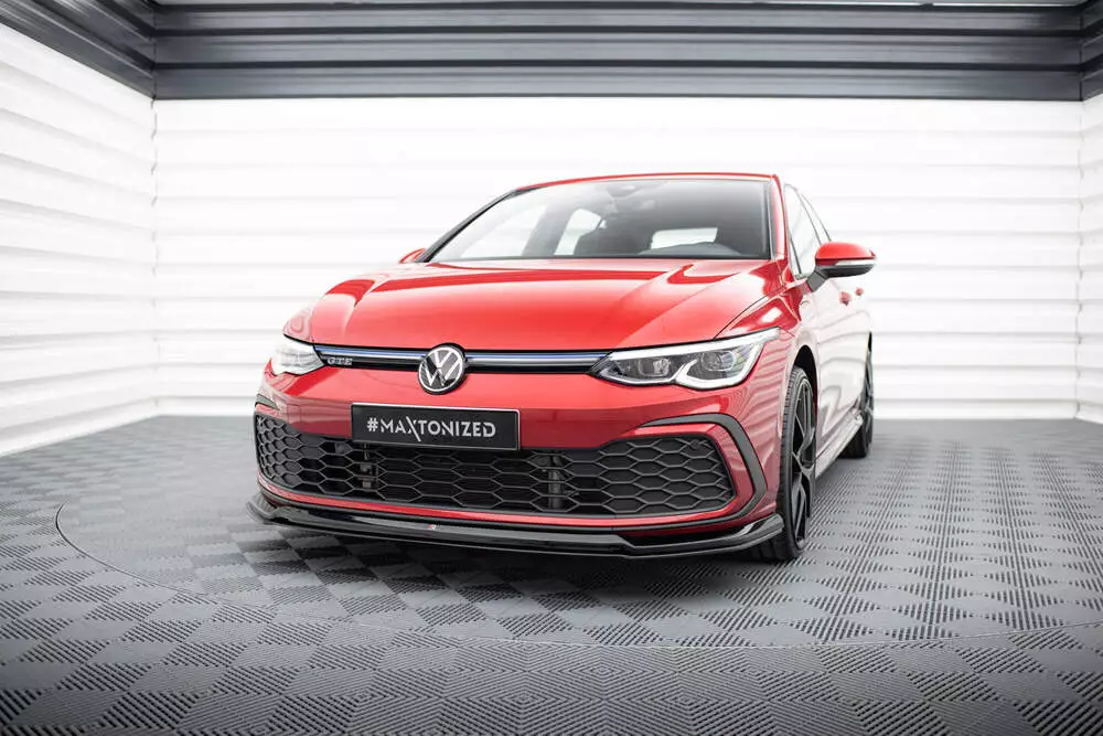 Front Splitter V.6 Volkswagen Golf Gti / Gte / Gtd / R-line Mk8