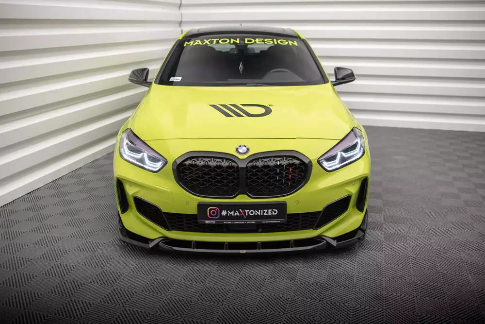 Front Splitter V.7 For Bmw 1 M-pack / M135i / 128ti F40 - Image 2