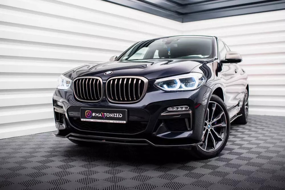 Front Splitter For Bmw X4 M-pack G02
