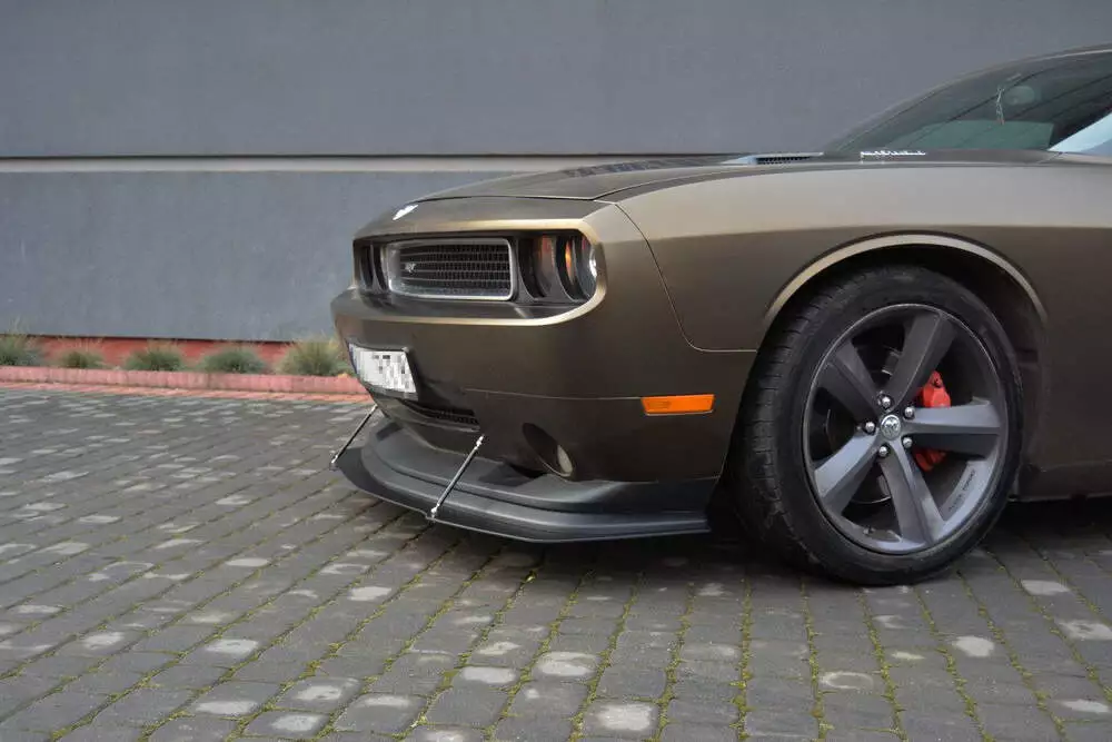 Hybrid Front Splitter V.1 Dodge Challenger Mk3. Phase-i Srt8 Coupe - Image 3