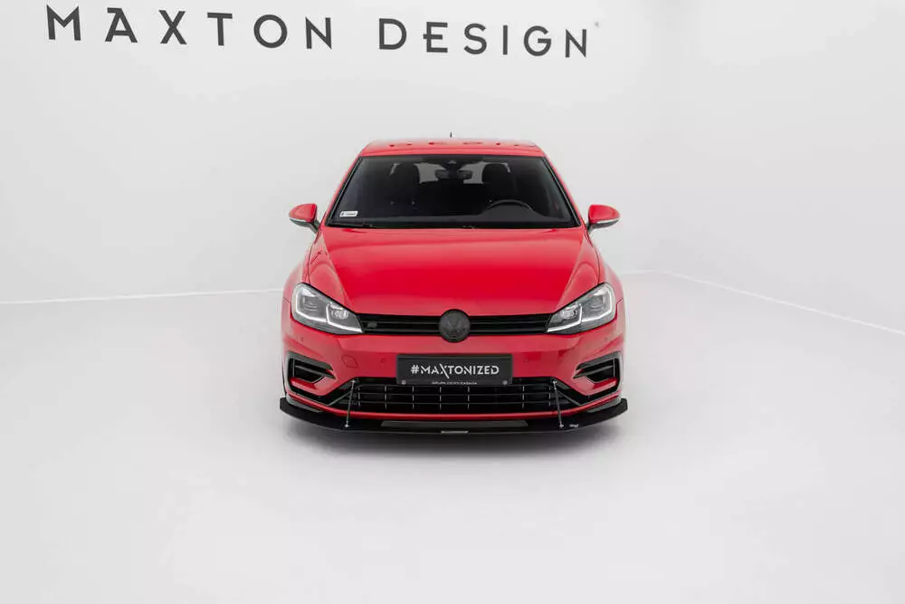 Hybrid Front Racing Splitter Vw Golf 7 R / R-line Facelift - Image 3