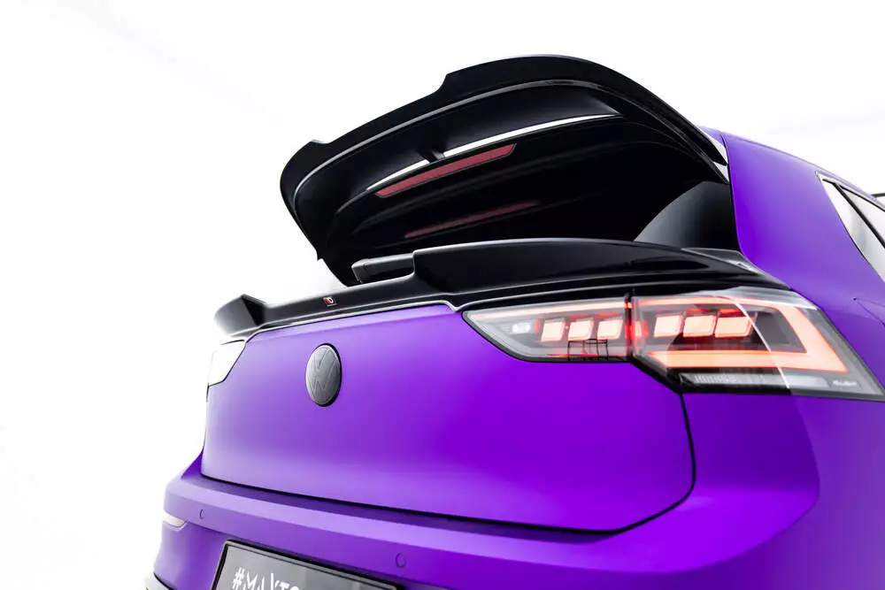 Lower Spoiler Cap 3d Volkswagen Golf R Mk8 Facelift