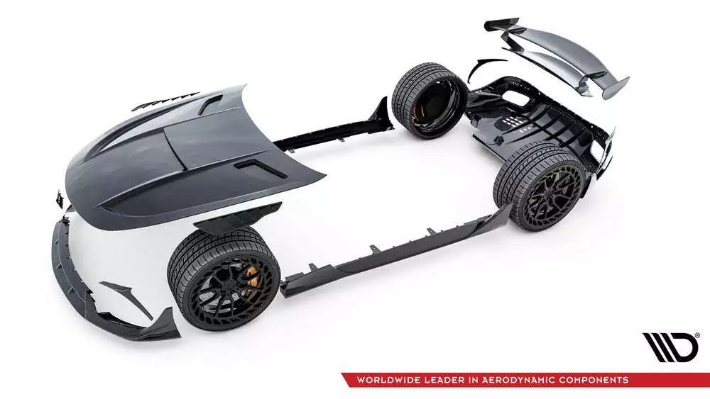 Prepreg Carbon Fiber Bodykit Mercedes-amg Gt 63 / 55 / 63 S E Performance C192 - Image 25
