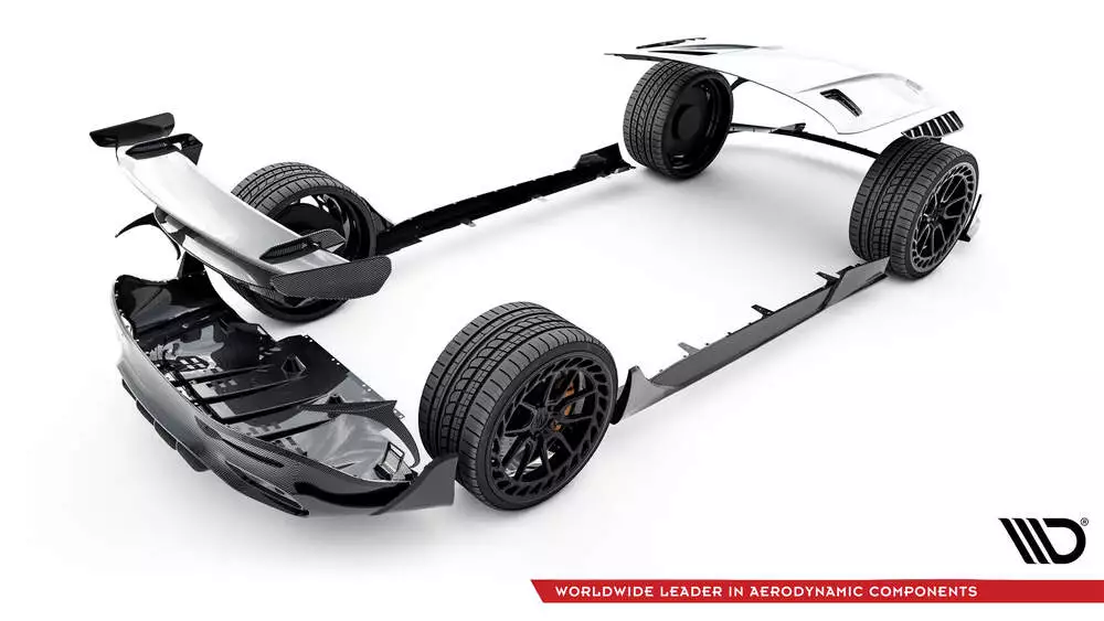 Prepreg Carbon Fiber Bodykit Mercedes-amg Gt 63 / 55 / 63 S E Performance C192 - Image 26