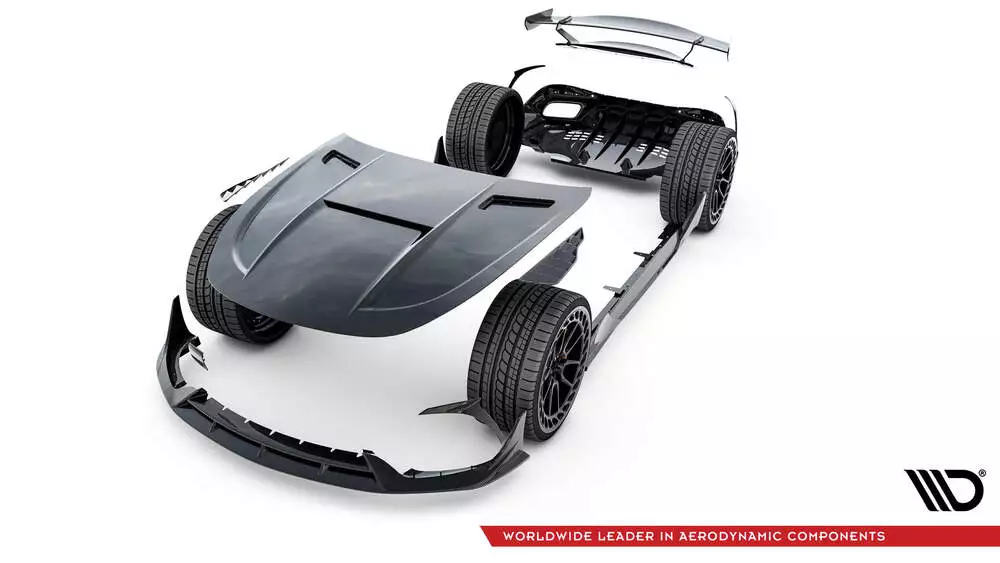 Prepreg Carbon Fiber Bodykit Mercedes-amg Gt 63 / 55 / 63 S E Performance C192 - Image 35