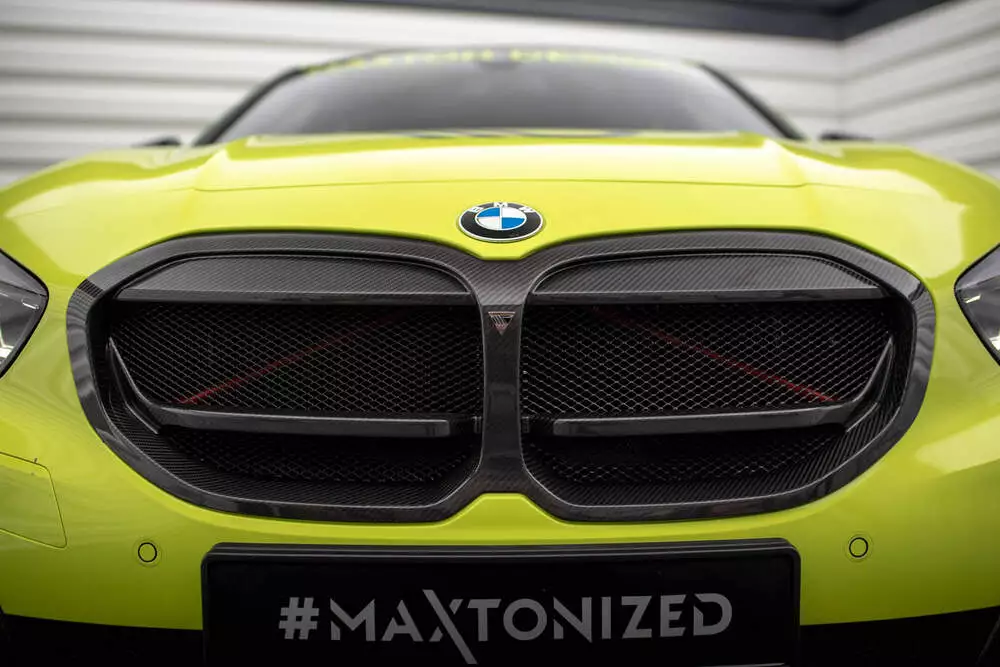 Prepreg Carbon Fiber Front Grill Bmw 1 M-pack/ M135i / 128ti F40