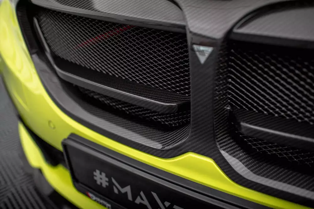 Prepreg Carbon Fiber Front Grill Bmw 1 M-pack/ M135i / 128ti F40 - Image 2