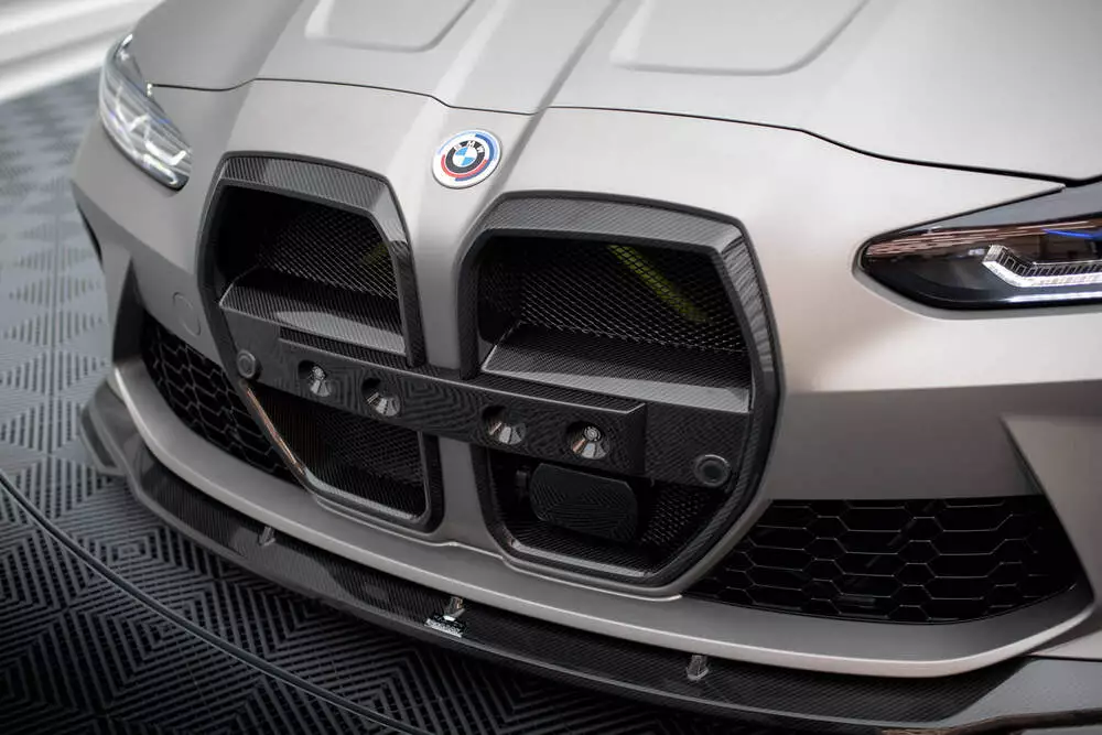Prepreg Carbon Fiber Front Grill Bmw M4 G82 / M3 G80 - Image 2