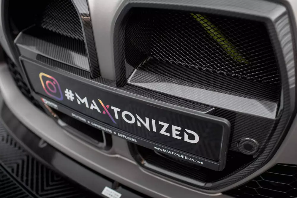 Prepreg Carbon Fiber Front Grill Bmw M4 G82 / M3 G80 - Image 3