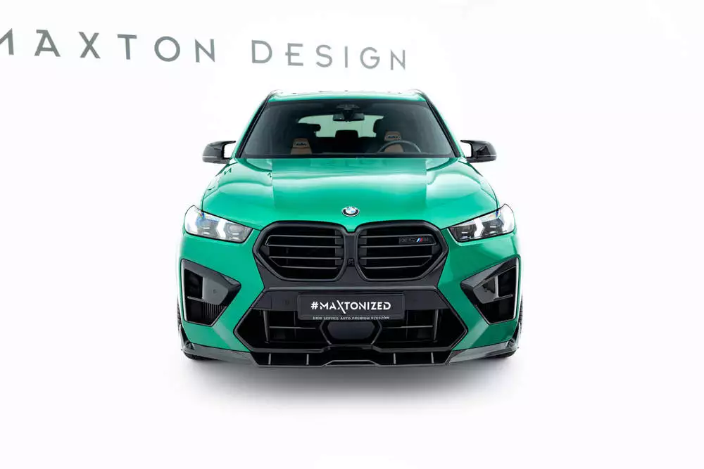 Prepreg Carbon Fiber Front Splitter Bmw X5 M F95 Facelift