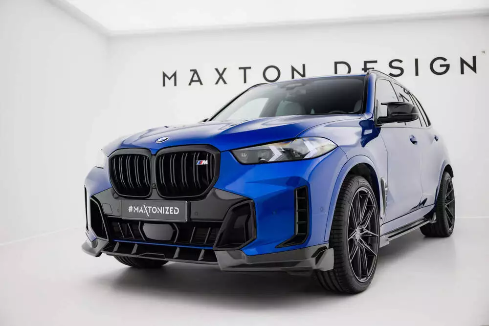 Prepreg Carbon Fiber Front Splitter Bmw X5 M-pack G05 Facelift - Image 2