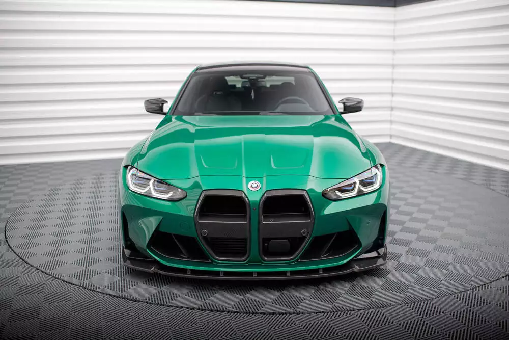 Prepreg Carbon Fiber Front Splitter V.1 Bmw M3 Sedan / Touring G80 / G81