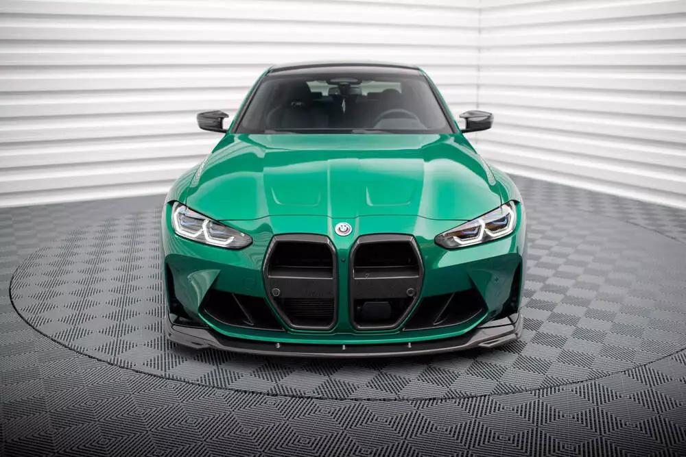 Prepreg Carbon Fiber Front Splitter V.2 Bmw M3 Sedan / Touring G80 / G81