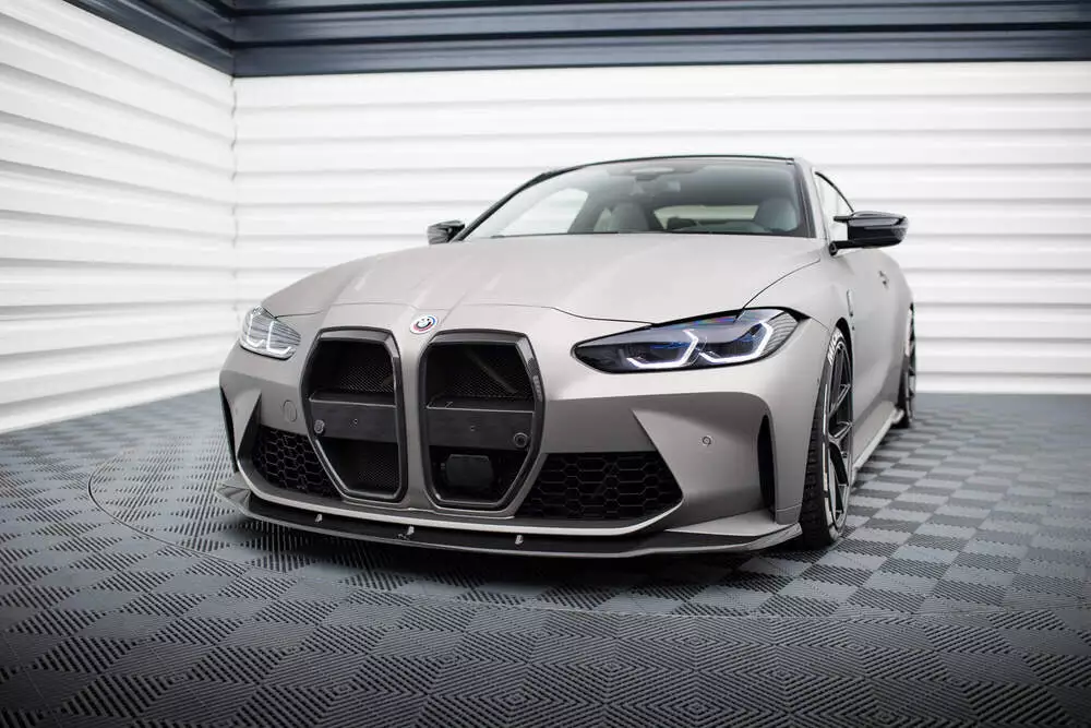 Prepreg Carbon Fiber Front Splitter V.3 Bmw M4 G82 / M3 G80