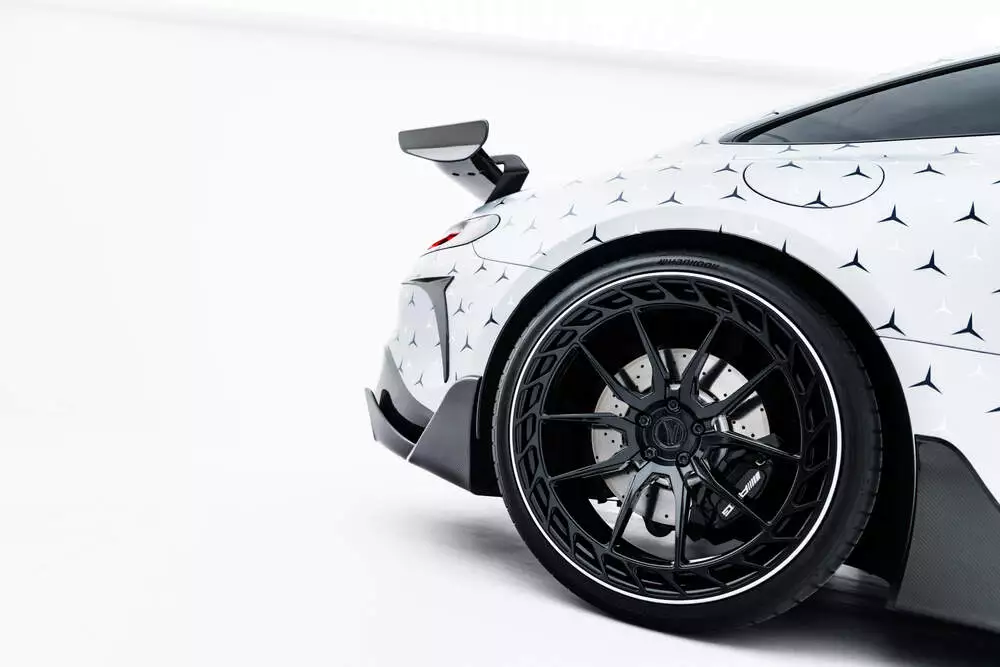 Prepreg Carbon Fiber Rear Diffuser Mercedes-amg Gt 63 / 55 / 63 S E Performance C192 - Image 3